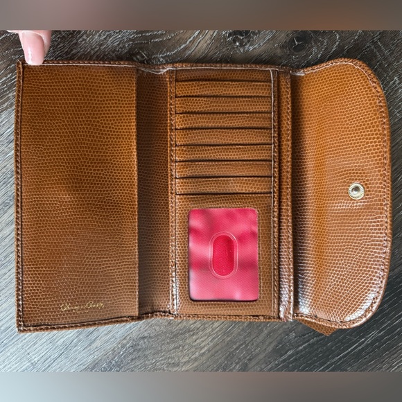 Dooney & Bourke Tan Textured Wallet - Picture 5 of 6